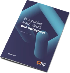 Technische datasheet van een Q-Pall pallet