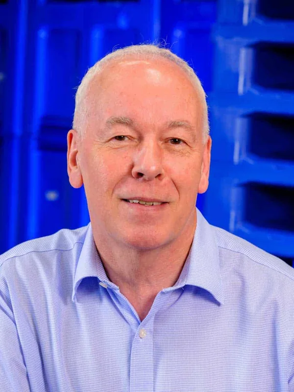 Jim Hardisty, managing director van Goplasticpallets.com