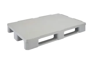 Cleanroompallet 1200 x 800 x 160 gesloten dek 3 onderlatten heavy – Foto 1