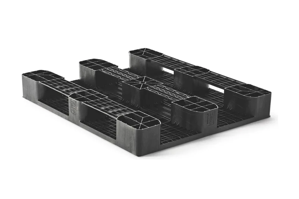 CP1-pallet 1200 x 1000 x 150 open dek 3 onderlatten medium – Foto 2