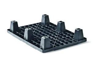 Displaypallet 800 x 600 x 143 open dek 6 pootjes medium – Foto 2