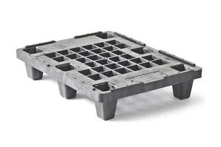 Displaypallet 800 x 600 x 155 open dek 6 pootjes heavy – Foto 1