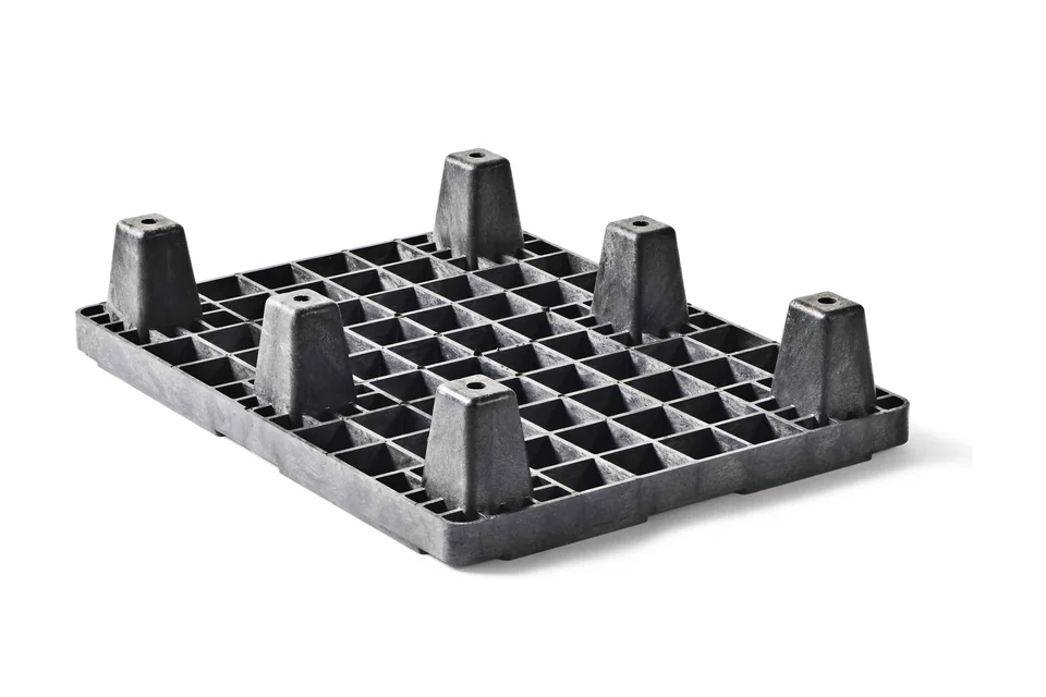 Displaypallet 800 x 600 x 155 open dek 6 pootjes heavy – Foto 2