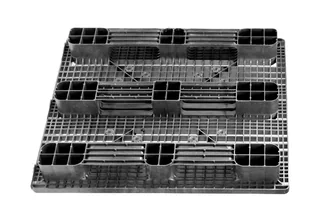 Kunststof pallet 1300 x 1100 x 160 open dek 3 onderlatten heavy – Foto 2